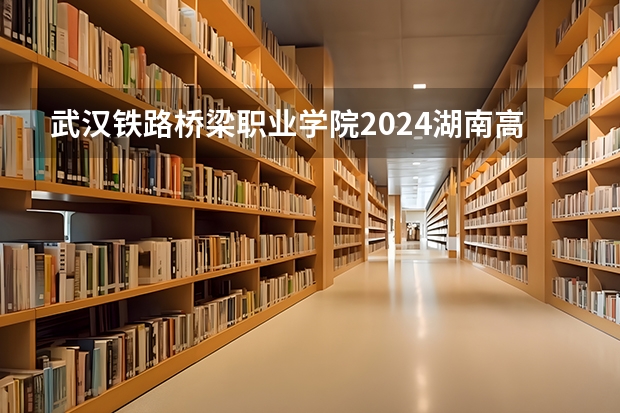 武汉铁路桥梁职业学院2024湖南高考招生计划 招多少人