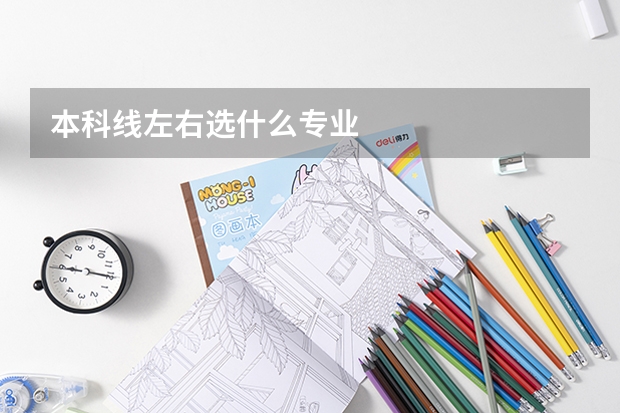 本科线左右选什么专业