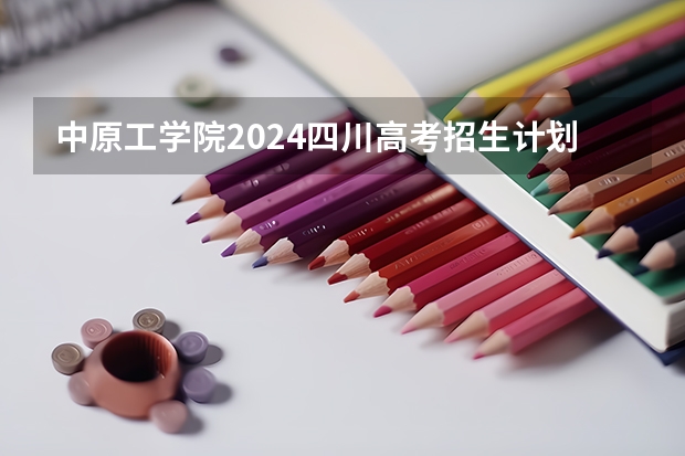 中原工学院2024四川高考招生计划 招多少人